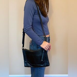 Frye Italian Leather Bag Antique Pull Up Styling